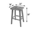 Adirondack Teak Bar Stool