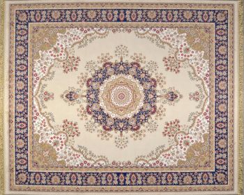 Kashan Design Cream 9x11