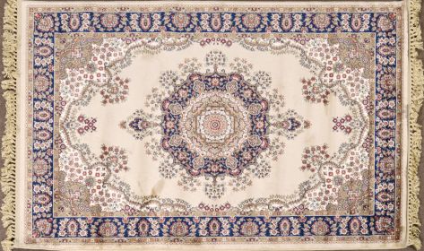 Kashan Design Cream 4x6