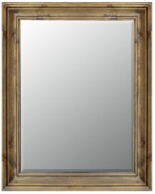 American Woodland Wood Tone Mirror 36x48