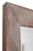 Herringbone Leaning Mirror 45 x 75