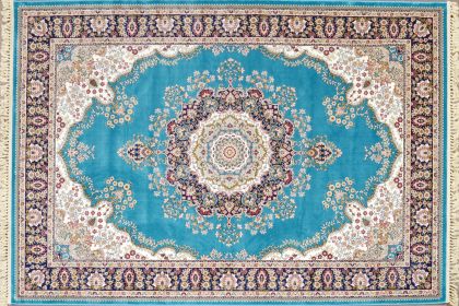 Kashan Design Blue 7x10