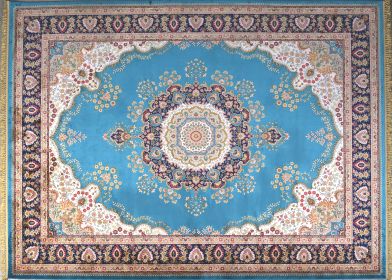 Kashan Design Blue 10x14