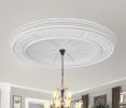 Refined Large Round Ceiling Medallion 72 Inch Diameter