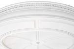 Refined Large Round Ceiling Medallion 72 Inch Diameter