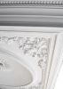 Elegant Large Dome Ceiling Medallion 58 Inch Square