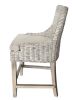 Alfresco Counter Stool Kuba Weave Savannah Wash