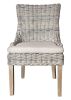 Alfresco Dining Chair Kuba Weave Savannah Wash