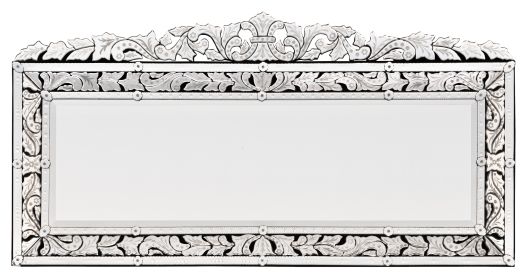 Monumental Venetian Grand Mirror 78 x 39