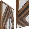 Contemporary Aspen Double Diamond Mirror