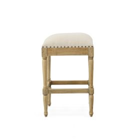 Farmhouse Backless Counter Stool