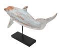 Swimming Dolphin on Stand