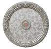 Champagne Round Chandelier Ceiling Medallion 36in