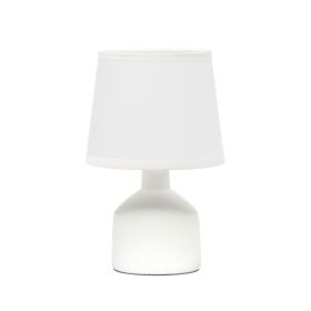 Mini Bocksbeutal Concrete Tabletop Lamp, Off White