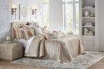 Amani Gold Queen Quilt Set