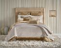 Amani Light Beige Queen Quilt Set