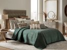 Amara Green King Quilt