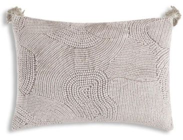 Amaya Gray Velvet Pillow