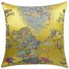 Amber Yellow Animal Print Pillow