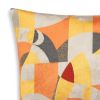 Amber Abstract Mulitcolor Pillow