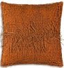 Atlas Rust Tassle Pillow