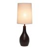 Restoration Bronze Tear Drop Lamp