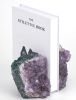 Home Decor Amethyst Bookend