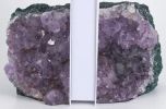 Home Decor Amethyst Bookend