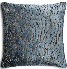 Castle Hill Boone Blue Pillow