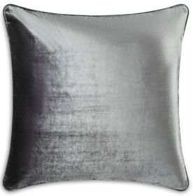 Castle Hill Zain Solid Charcoal Pillow