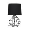 Geometrically Wired Lamp, Black