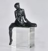 Home Decor Atlas Sitting Woman - A