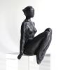 Home Decor Atlas Sitting Woman - B