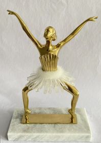 Home Decor Dancer Marble Ornament