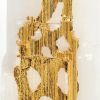 Home Decor Ella Selenite Gold Ornament - Large