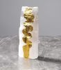 Home Decor Ella Selenite Gold Ornament - Small