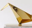 Home Decor Harlow Gold Origami Bird -Small