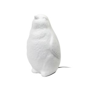 Porcelain Arctic Penguin Shaped Tabletop Lamp