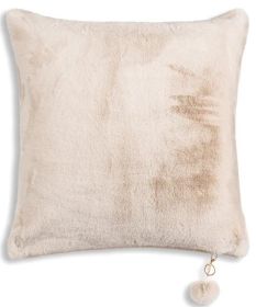 Snow Beige Euro Sham Cover