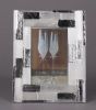 Home Decor Maya White Silver Photo Frame