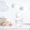 Porcelain Elephant Shaped Tabletop Lamp