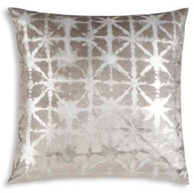 Kora Grey Velvet Pillow