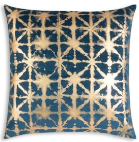 Kora Navy Velvet Pillow