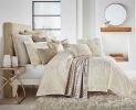 Lana Queen Ivory Gold Duvet