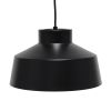 Industrial Barn Ceiling Pendant, Black