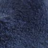 Luna Navy Fur Pillow