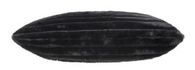 Lux Black Fur Pillow