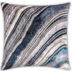 Maia Multicolor Beaded Pillow