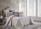 Maya Queen Beige And Silver Quilt Set