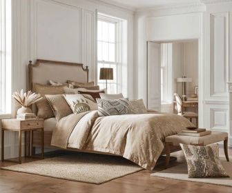 Milan King Beige Gold Duvet